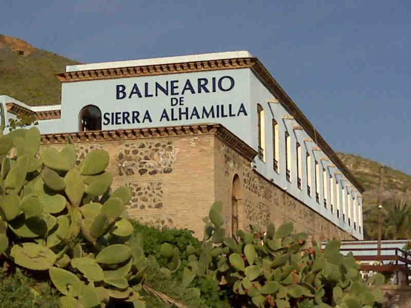 Hotel Balneario De Sierra Alhamilla Pechina Exteriör bild
